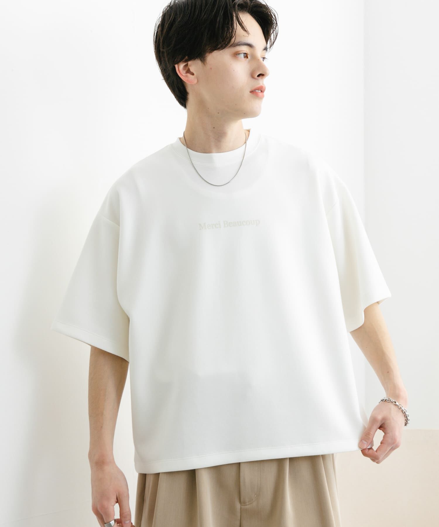 SENSE OF PLACE by URBAN RESEARCH「french ロゴショートスリーブTシャツ」|Tシャツ・カットソー|