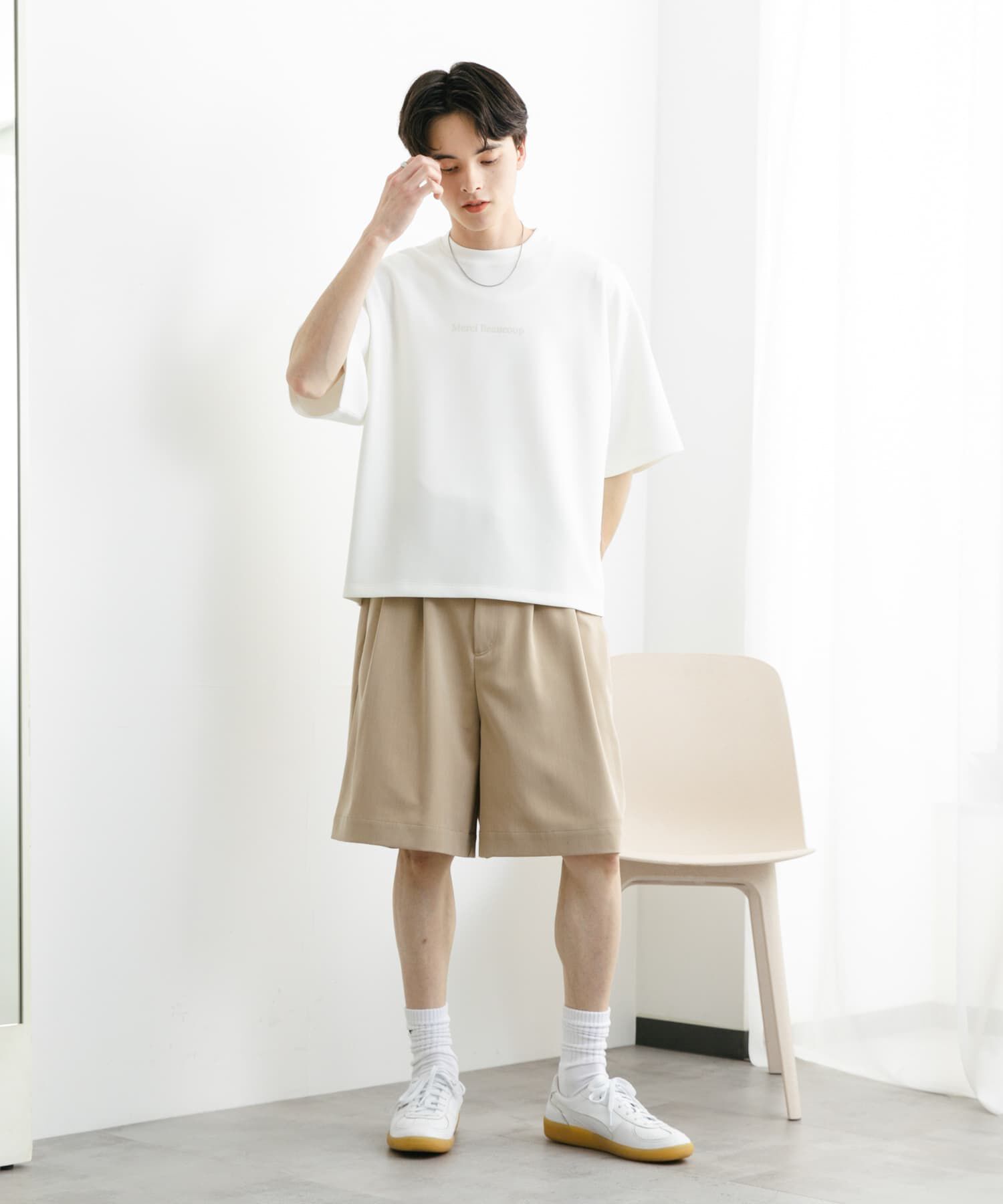 SENSE OF PLACE by URBAN RESEARCH「french ロゴショートスリーブTシャツ」|Tシャツ・カットソー|