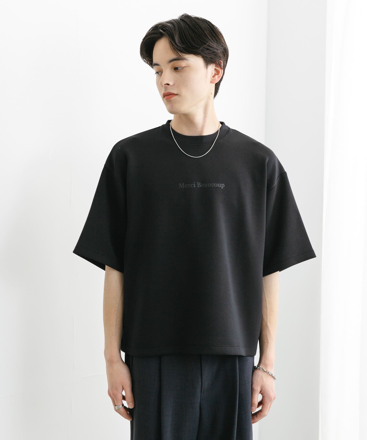 SENSE OF PLACE by URBAN RESEARCH「french ロゴショートスリーブTシャツ」|Tシャツ・カットソー|