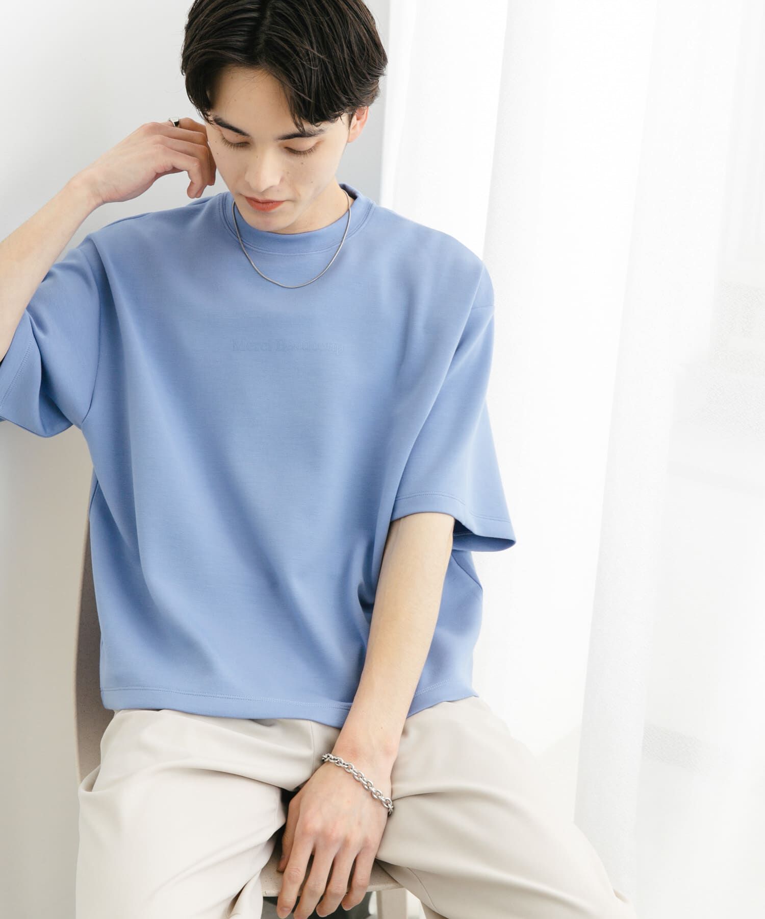 SENSE OF PLACE by URBAN RESEARCH「french ロゴショートスリーブTシャツ」|Tシャツ・カットソー|