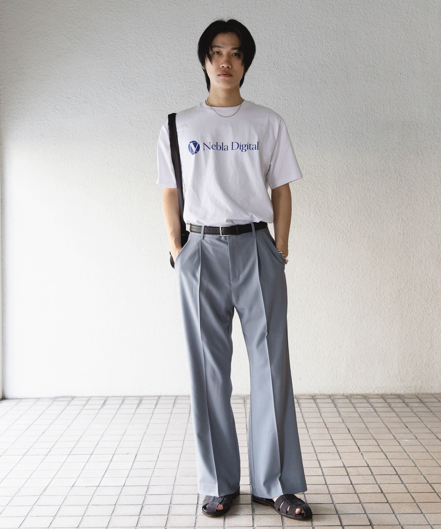 SENSE OF PLACE by URBAN RESEARCH「company logo short-sleeve t-shirts B」|Tシャツ・カットソー|