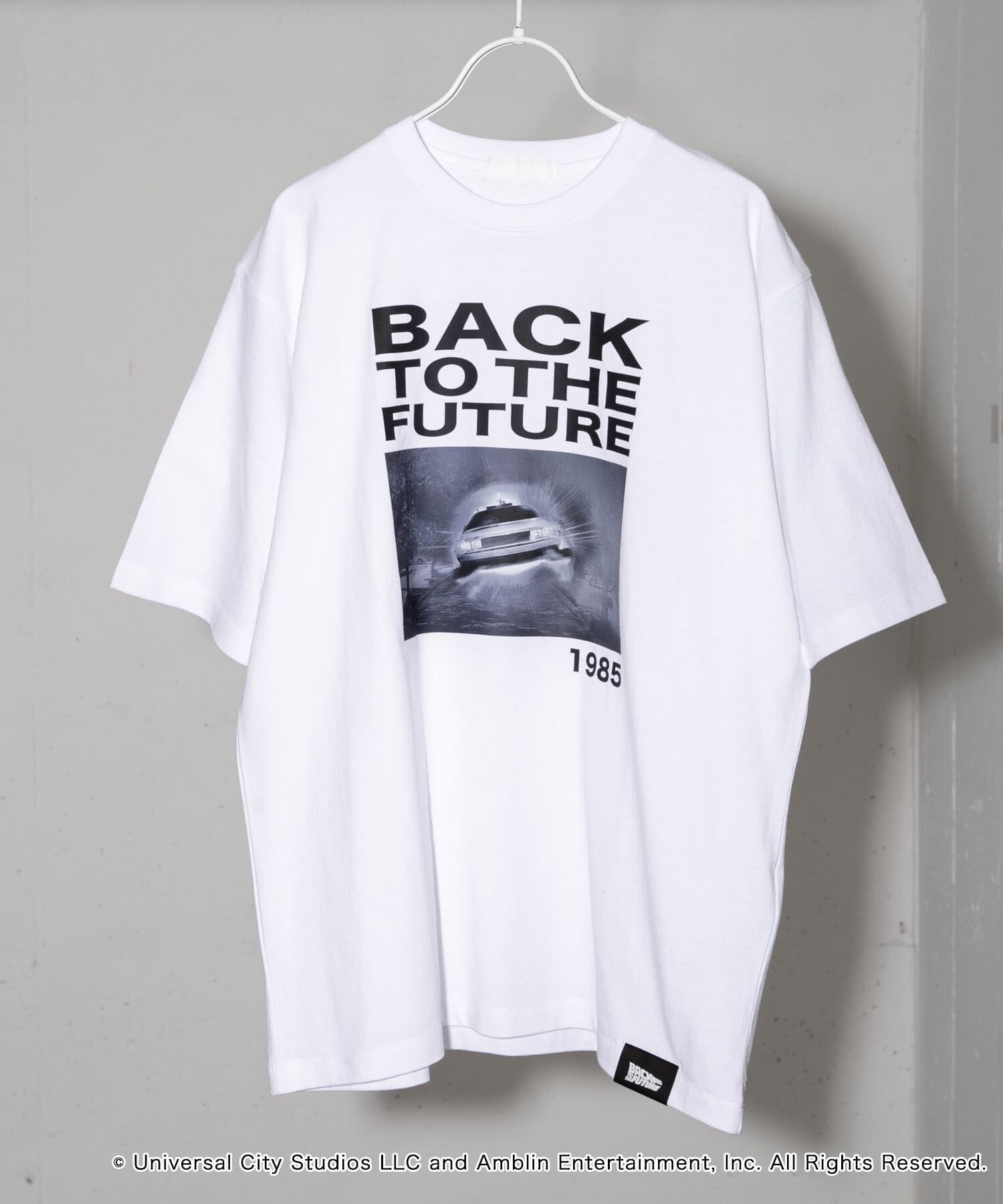 SENSE OF PLACE by URBAN RESEARCH「『別注』SENSE OF PLACE&times;BTTF　クルーネックプリントTシャツ A」|Tシャツ・カットソー|