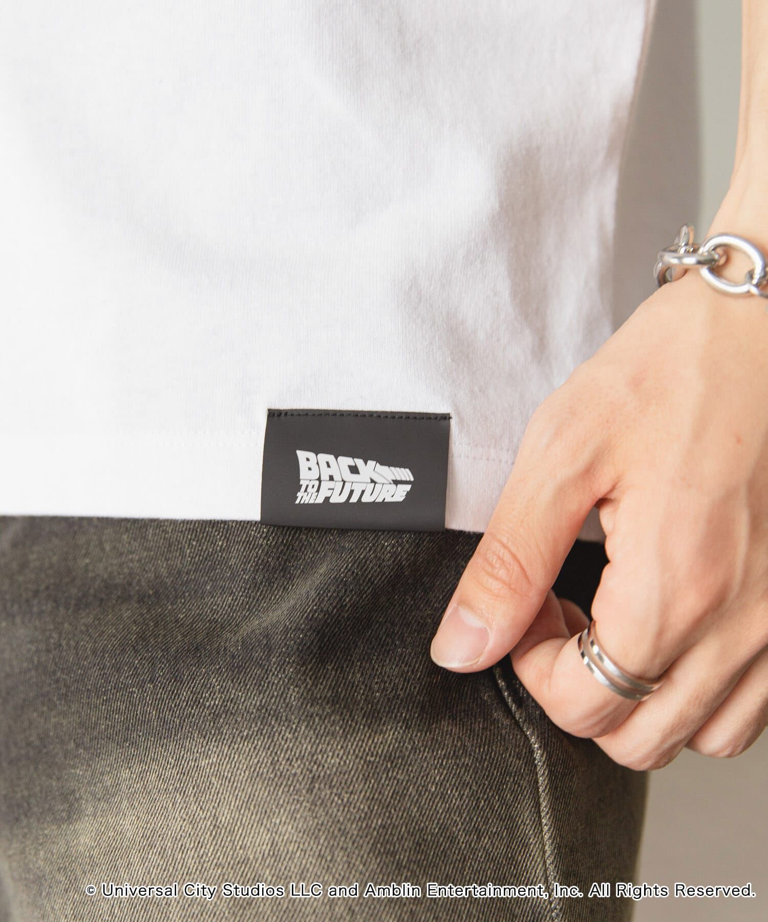 SENSE OF PLACE by URBAN RESEARCH「『別注』SENSE OF PLACE&times;BTTF　クルーネックプリントTシャツ A」|Tシャツ・カットソー|