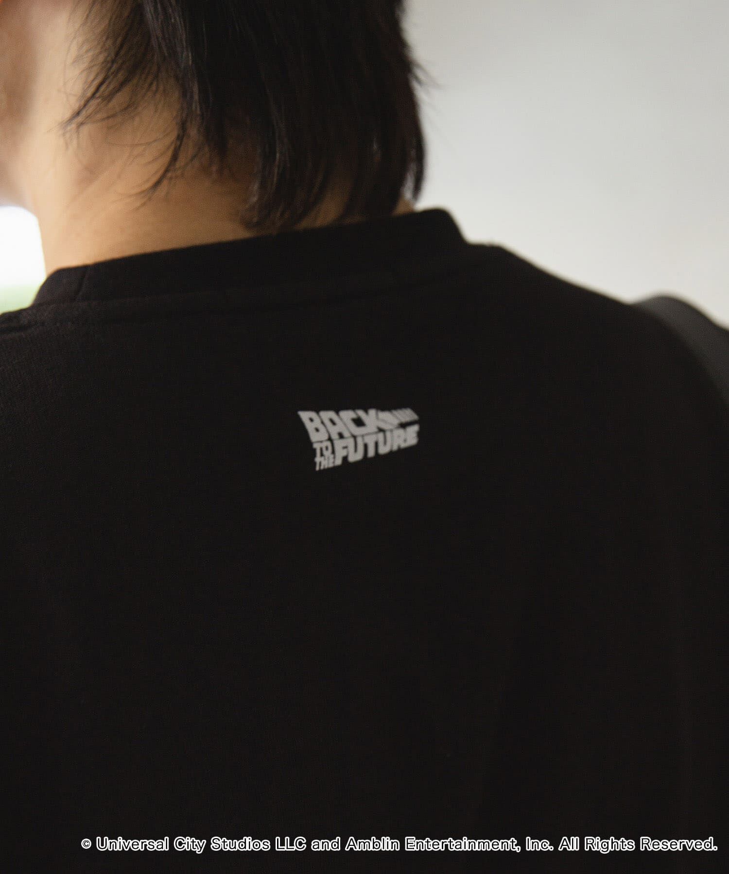 SENSE OF PLACE by URBAN RESEARCH「『別注』SENSE OF PLACE&times;BTTF　クルーネックプリントTシャツ A」|Tシャツ・カットソー|