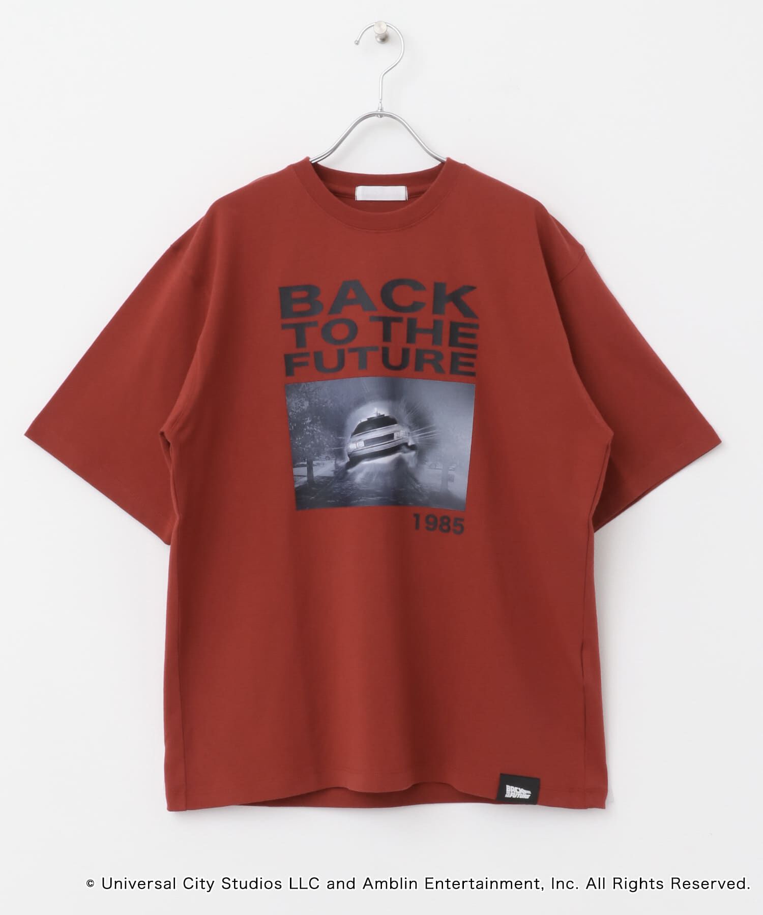 SENSE OF PLACE by URBAN RESEARCH「『別注』SENSE OF PLACE&times;BTTF　クルーネックプリントTシャツ A」|Tシャツ・カットソー|