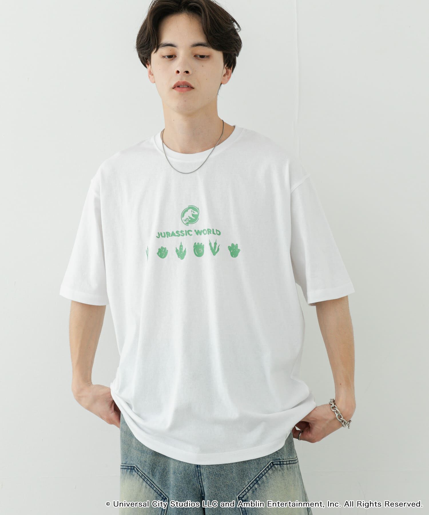 SENSE OF PLACE by URBAN RESEARCH「『別注』Jurassic World&times;SENSE OF PLACE　T-SHIRTS/B」|Tシャツ・カットソー|