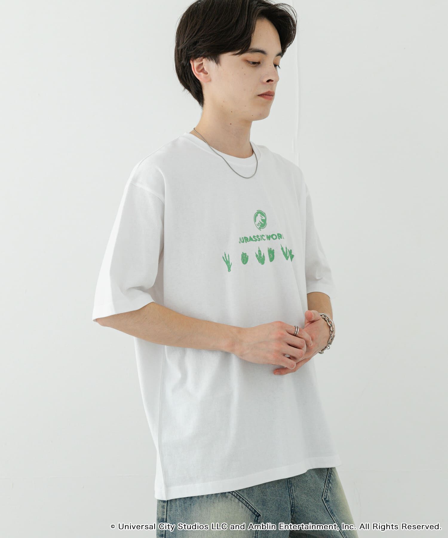 SENSE OF PLACE by URBAN RESEARCH「『別注』Jurassic World&times;SENSE OF PLACE　T-SHIRTS/B」|Tシャツ・カットソー|