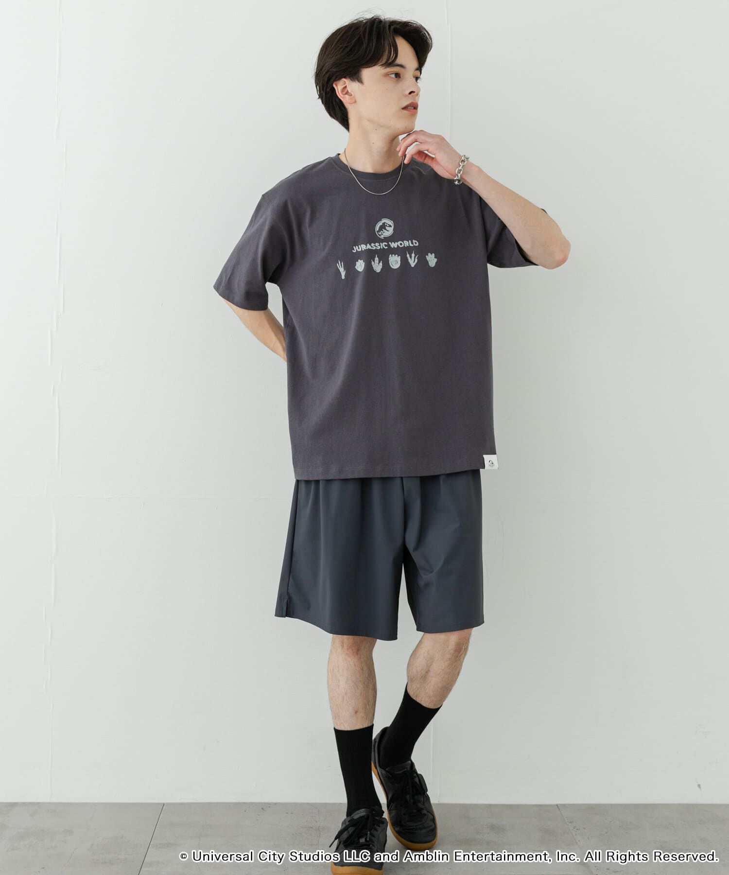 SENSE OF PLACE by URBAN RESEARCH「『別注』Jurassic World&times;SENSE OF PLACE　T-SHIRTS/B」|Tシャツ・カットソー|