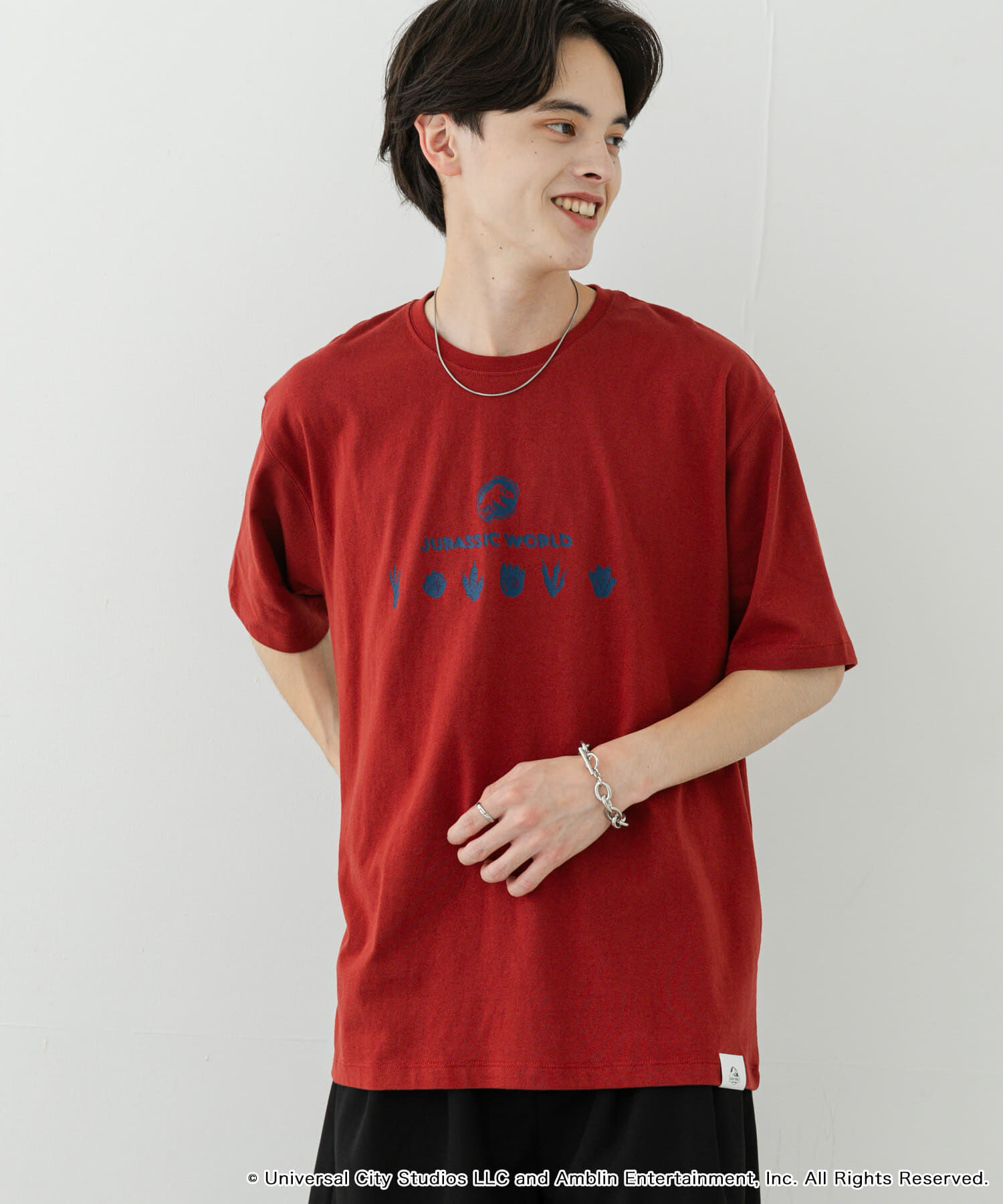 SENSE OF PLACE by URBAN RESEARCH「『別注』Jurassic World&times;SENSE OF PLACE　T-SHIRTS/B」|Tシャツ・カットソー|