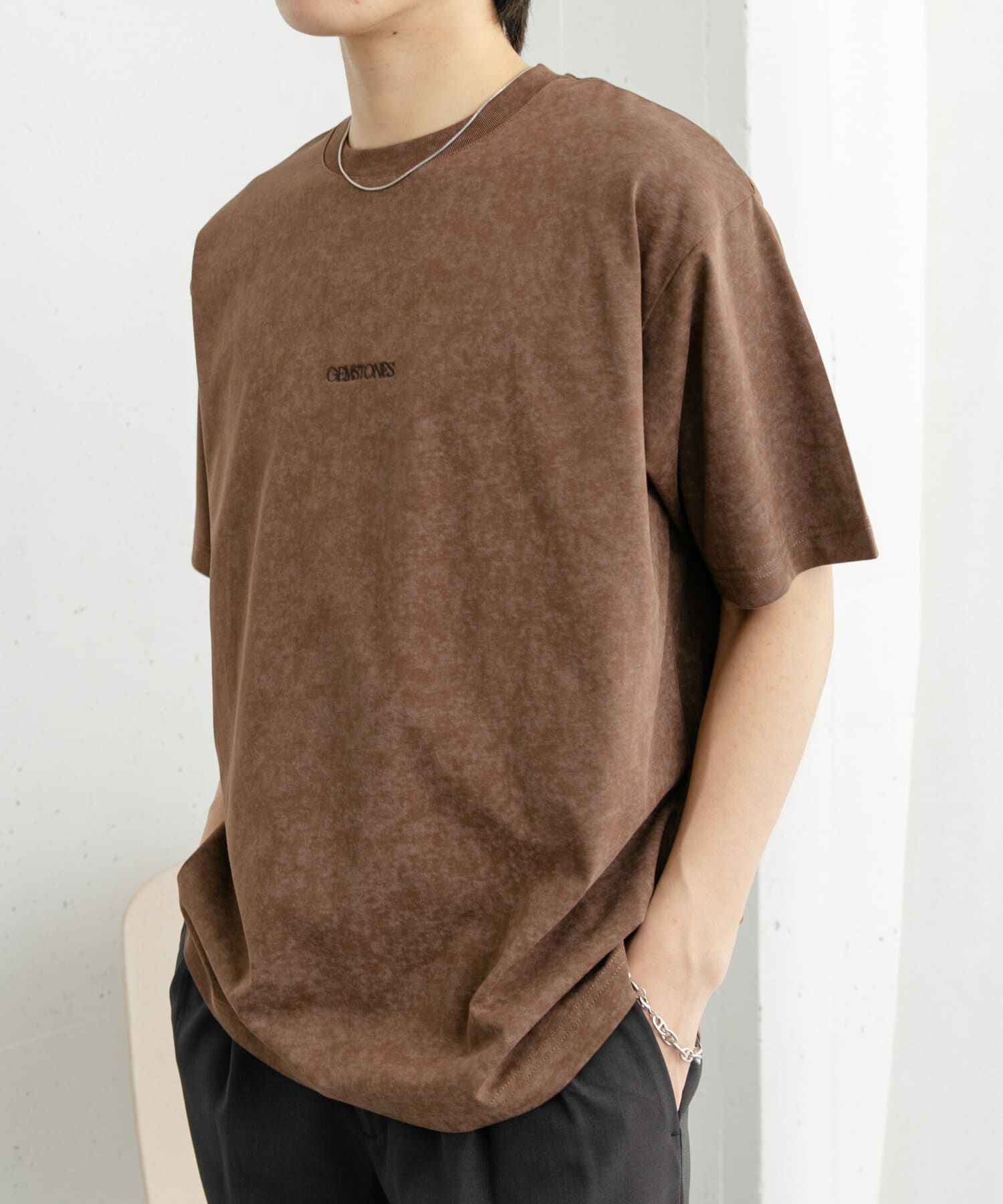 SENSE OF PLACE by URBAN RESEARCH「スノーダイクルーネックロゴTシャツ」|Tシャツ・カットソー|