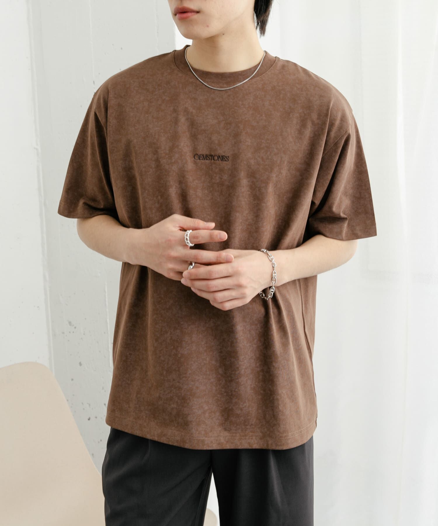 SENSE OF PLACE by URBAN RESEARCH「スノーダイクルーネックロゴTシャツ」|Tシャツ・カットソー|