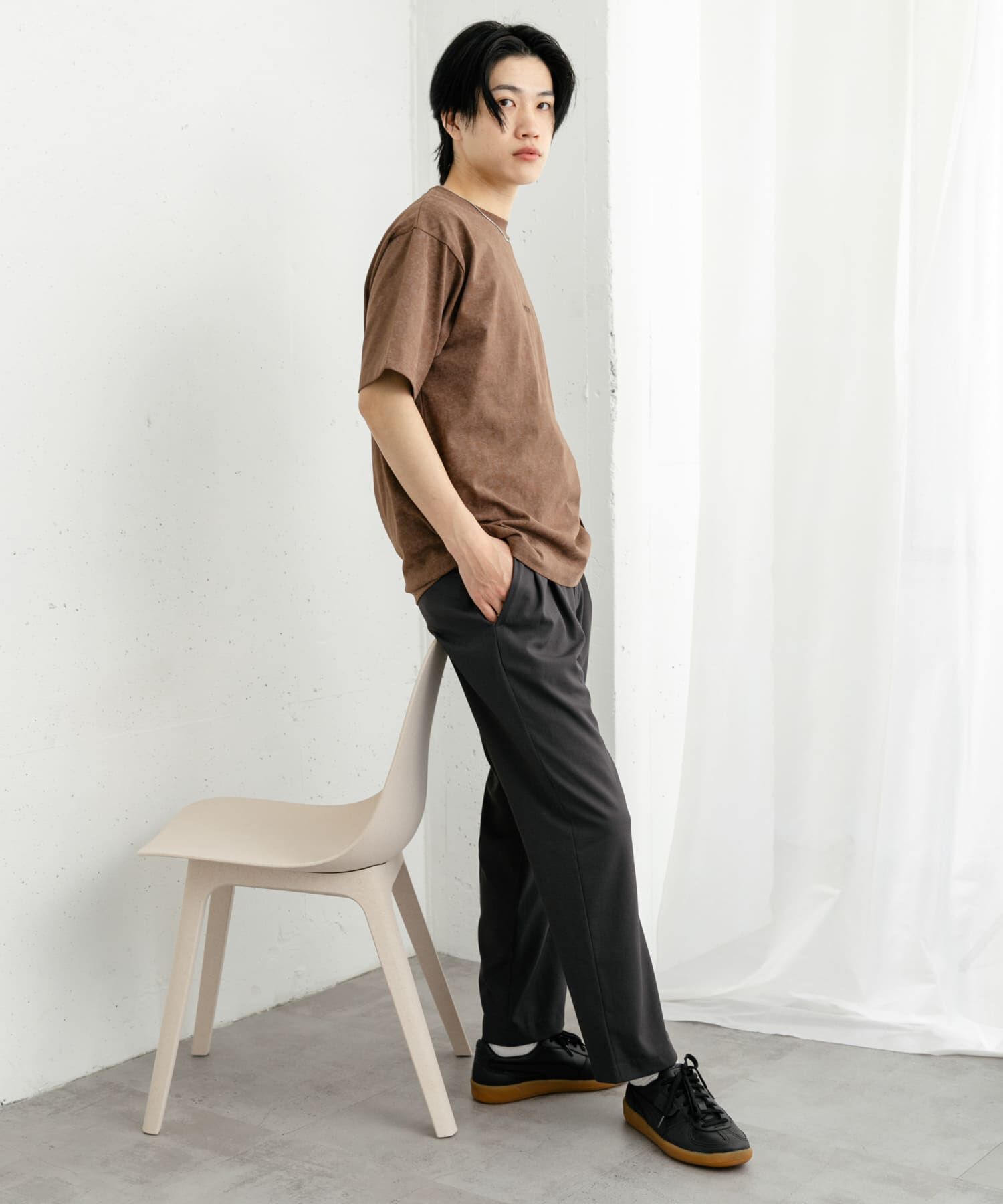 SENSE OF PLACE by URBAN RESEARCH「スノーダイクルーネックロゴTシャツ」|Tシャツ・カットソー|