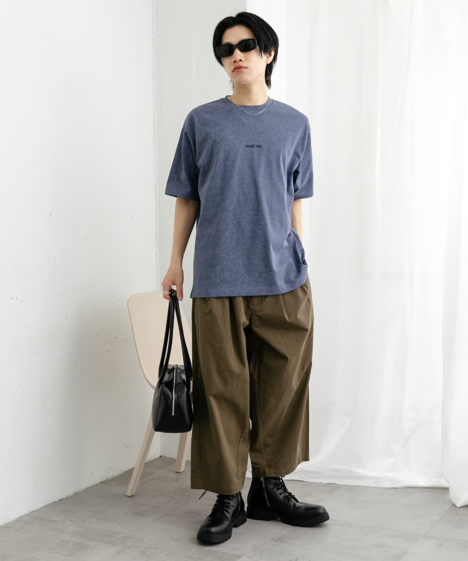 SENSE OF PLACE by URBAN RESEARCH「スノーダイクルーネックロゴTシャツ」|Tシャツ・カットソー|