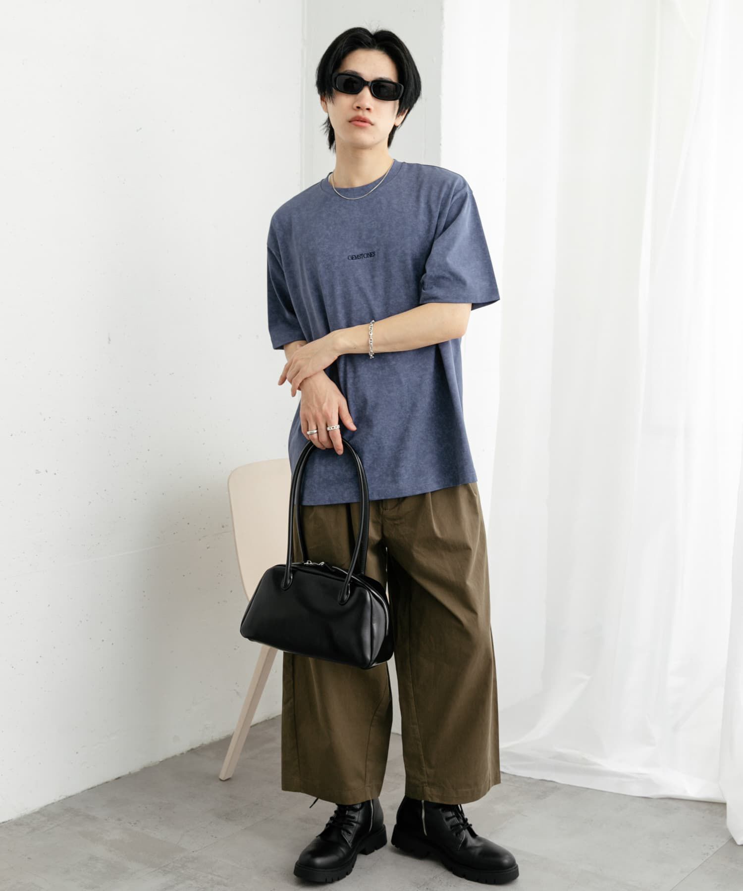 SENSE OF PLACE by URBAN RESEARCH「スノーダイクルーネックロゴTシャツ」|Tシャツ・カットソー|