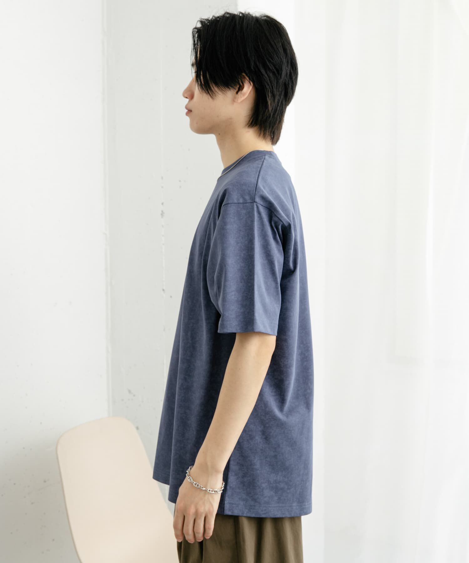 SENSE OF PLACE by URBAN RESEARCH「スノーダイクルーネックロゴTシャツ」|Tシャツ・カットソー|