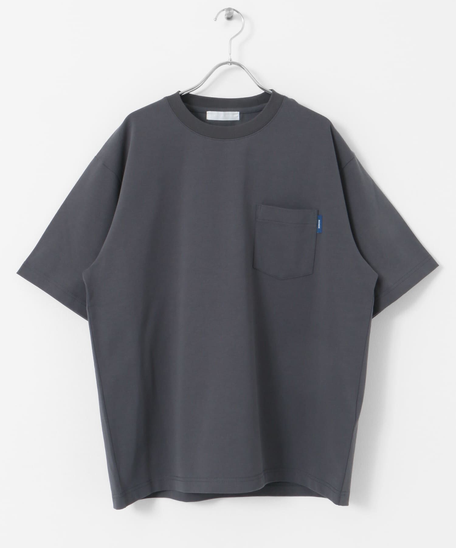 SENSE OF PLACE by URBAN RESEARCH「『WEB限定』『ﾕﾆｾｯｸｽ』ﾋﾟｽﾈｰﾑ付きﾎﾟｹｯﾄｼｮｰﾄｽﾘｰ 」|Tシャツ・カットソー|