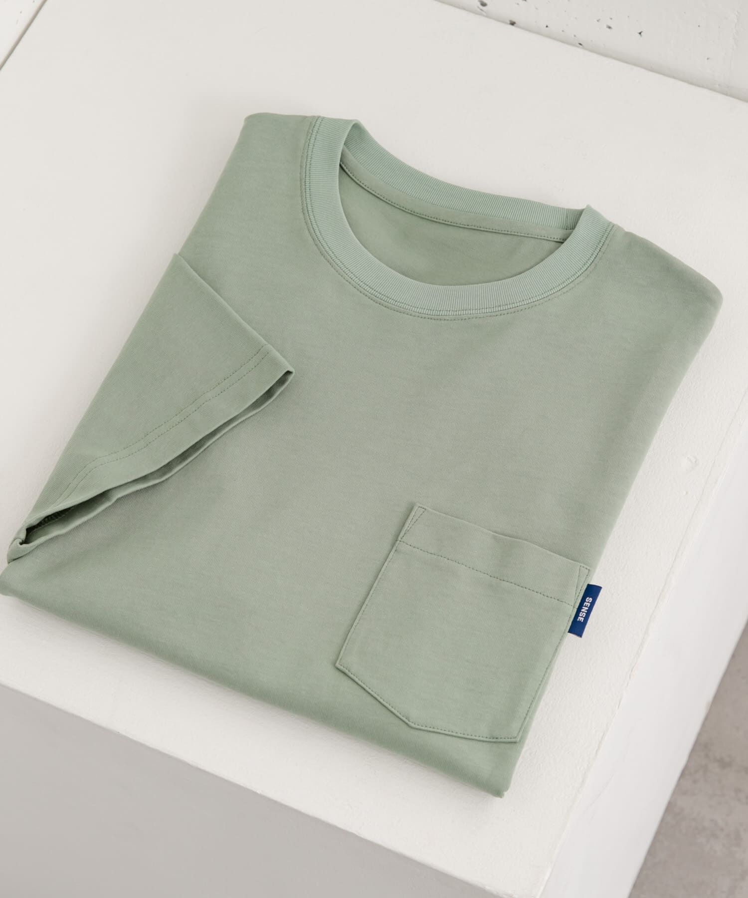 SENSE OF PLACE by URBAN RESEARCH「『WEB限定』『ﾕﾆｾｯｸｽ』ﾋﾟｽﾈｰﾑ付きﾎﾟｹｯﾄｼｮｰﾄｽﾘｰ 」|Tシャツ・カットソー|