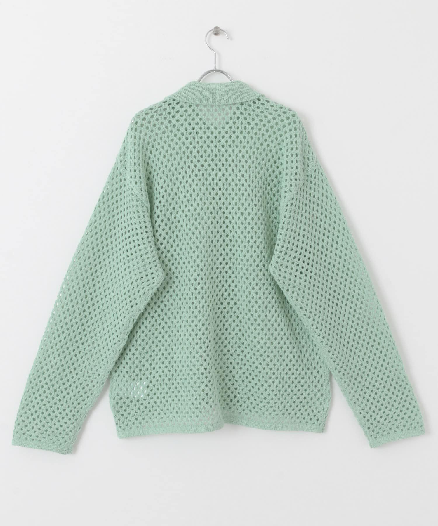 SENSE OF PLACE by URBAN RESEARCH「『ユニセックス』メッシュ衿付きカーディガン」|カーディガン|