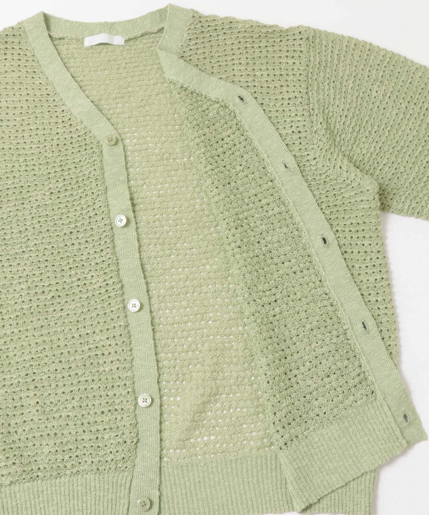 SENSE OF PLACE by URBAN RESEARCH「『ユニセックス』『洗濯可』シアーVネックカーディガン」|カーディガン|