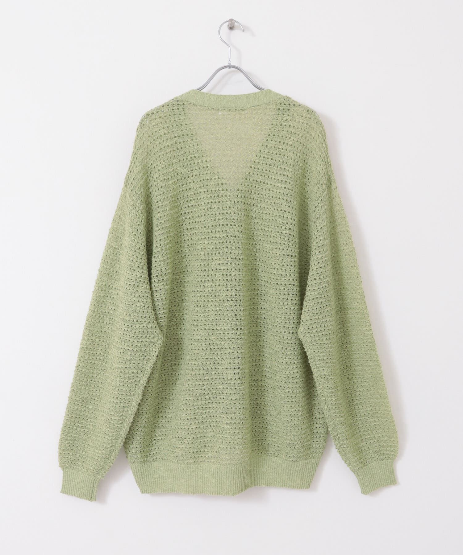 SENSE OF PLACE by URBAN RESEARCH「『ユニセックス』『洗濯可』シアーVネックカーディガン」|カーディガン|