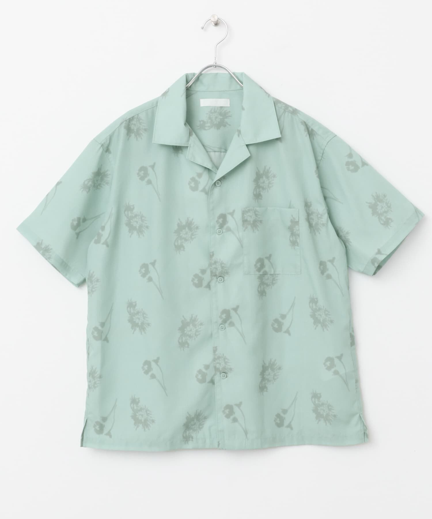 SENSE OF PLACE by URBAN RESEARCH「『ユニセックス』ボタニカルオープンカラーショートスリーブシャツ」|シャツ・ブラウス|