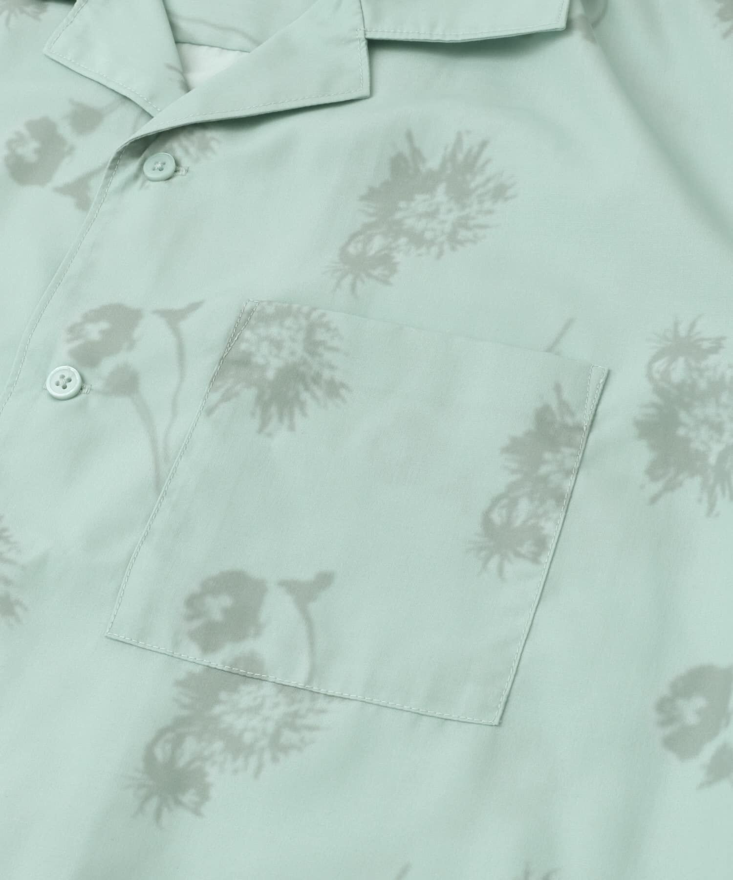 SENSE OF PLACE by URBAN RESEARCH「『ユニセックス』ボタニカルオープンカラーショートスリーブシャツ」|シャツ・ブラウス|