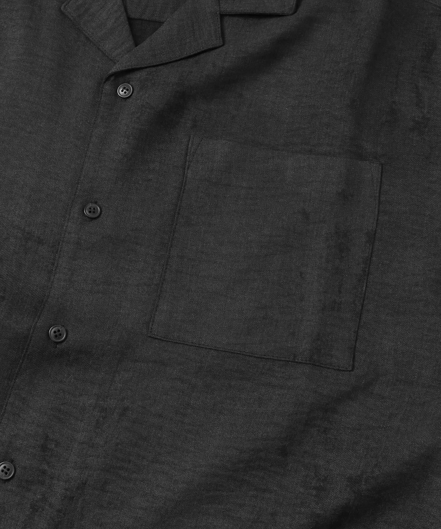 SENSE OF PLACE by URBAN RESEARCH「マーブルオープンカラーショートスリーブシャツ」|シャツ・ブラウス|