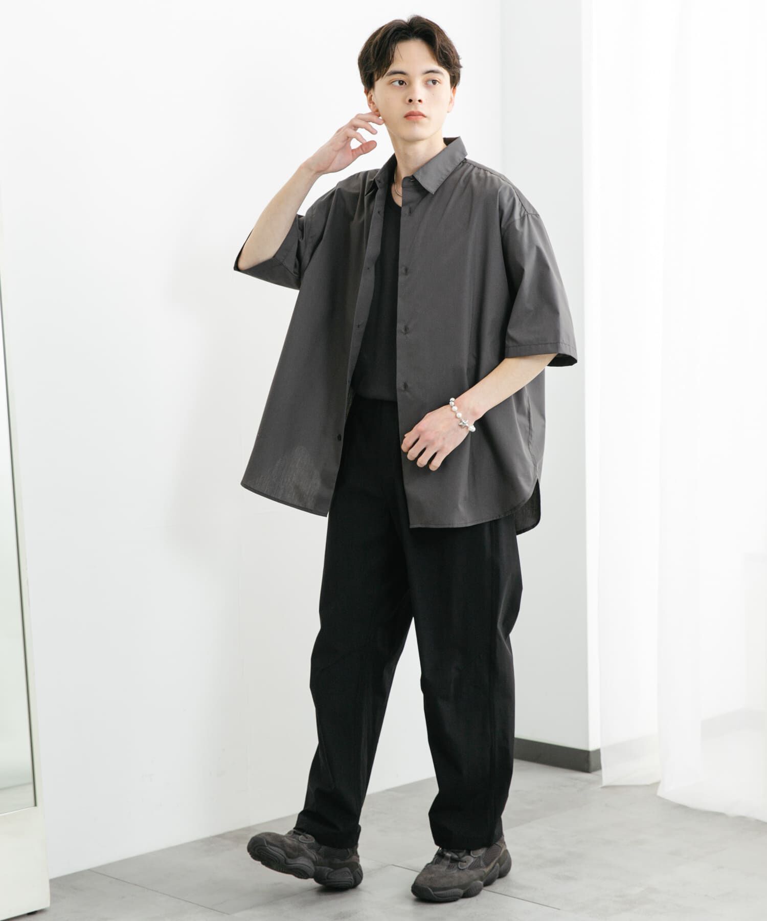 SENSE OF PLACE by URBAN RESEARCH「『ﾕﾆｾｯｸｽ』ﾘﾗｯｸｽﾌｨｯﾄﾚｷﾞｭﾗｰｶﾗｰｼｮｰﾄｽﾘｰ 」|シャツ・ブラウス|