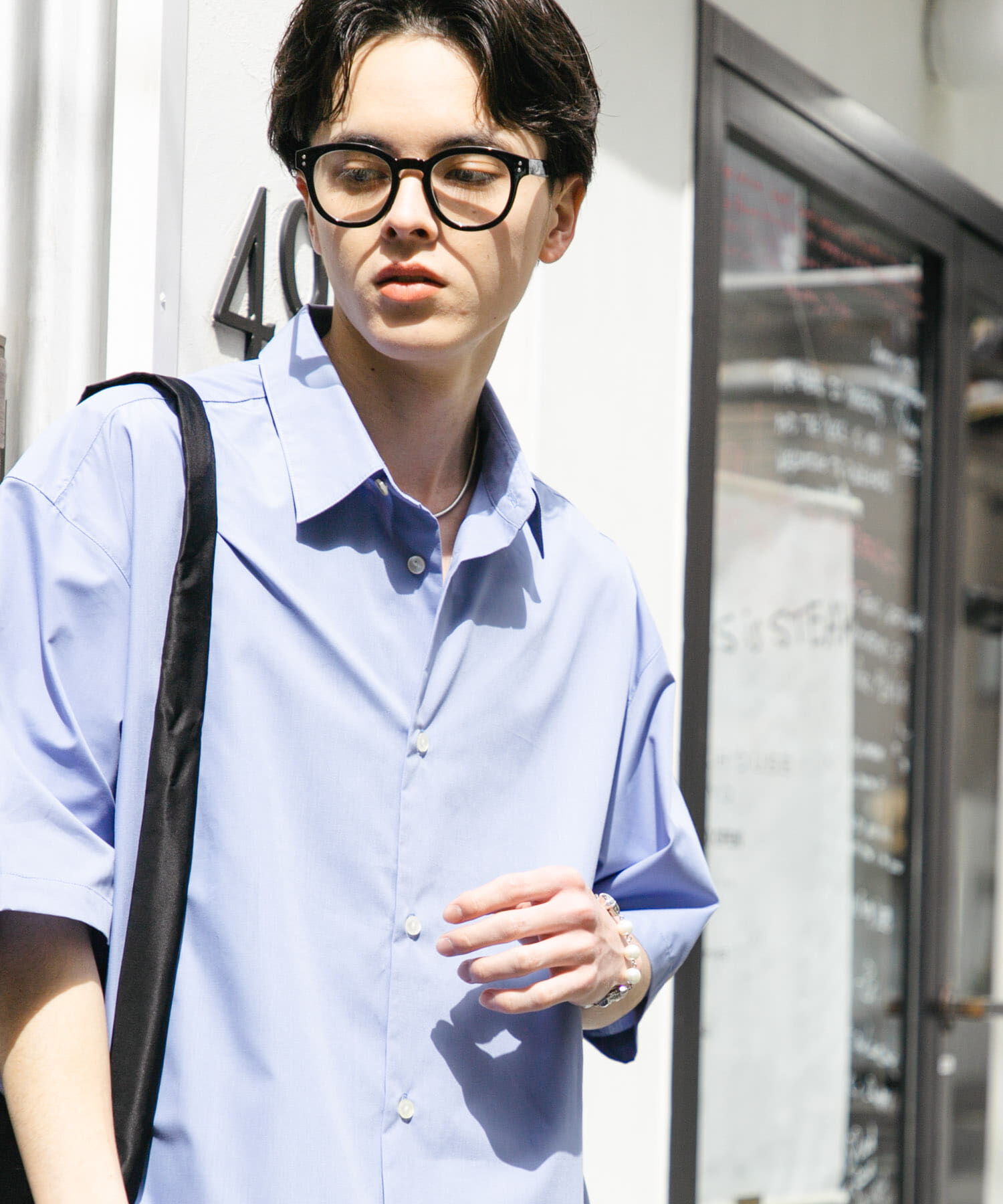 SENSE OF PLACE by URBAN RESEARCH「『ﾕﾆｾｯｸｽ』ﾘﾗｯｸｽﾌｨｯﾄﾚｷﾞｭﾗｰｶﾗｰｼｮｰﾄｽﾘｰ 」|シャツ・ブラウス|