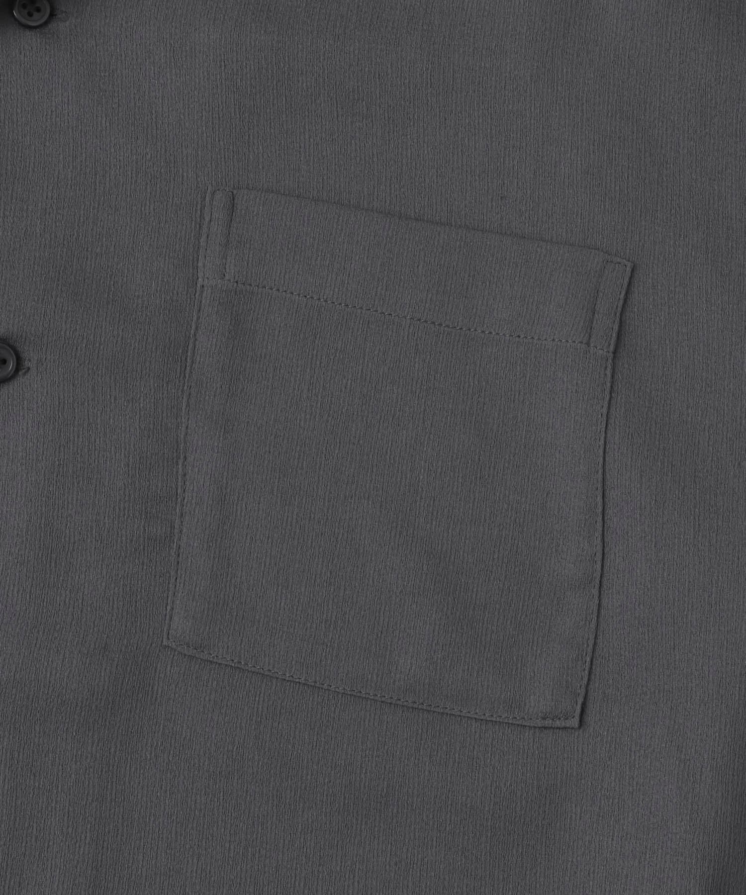 SENSE OF PLACE by URBAN RESEARCH「『ユニセックス』シアーヨウリュウオープンカラーシャツ」|シャツ・ブラウス|