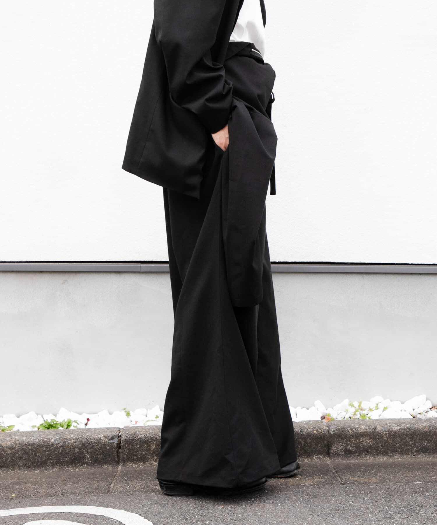 SENSE OF PLACE by URBAN RESEARCH「ベルトテッドジャンプスーツ」|オールインワン|