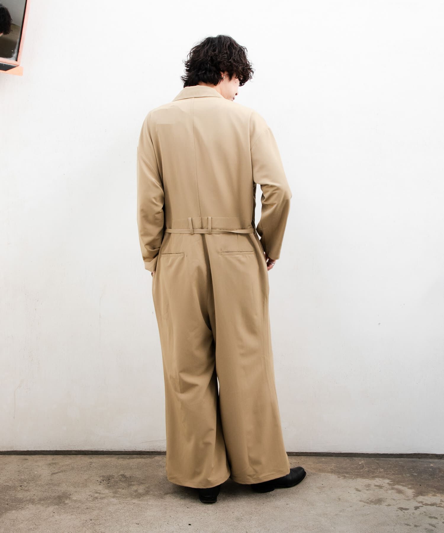 SENSE OF PLACE by URBAN RESEARCH「ベルトテッドジャンプスーツ」|オールインワン|