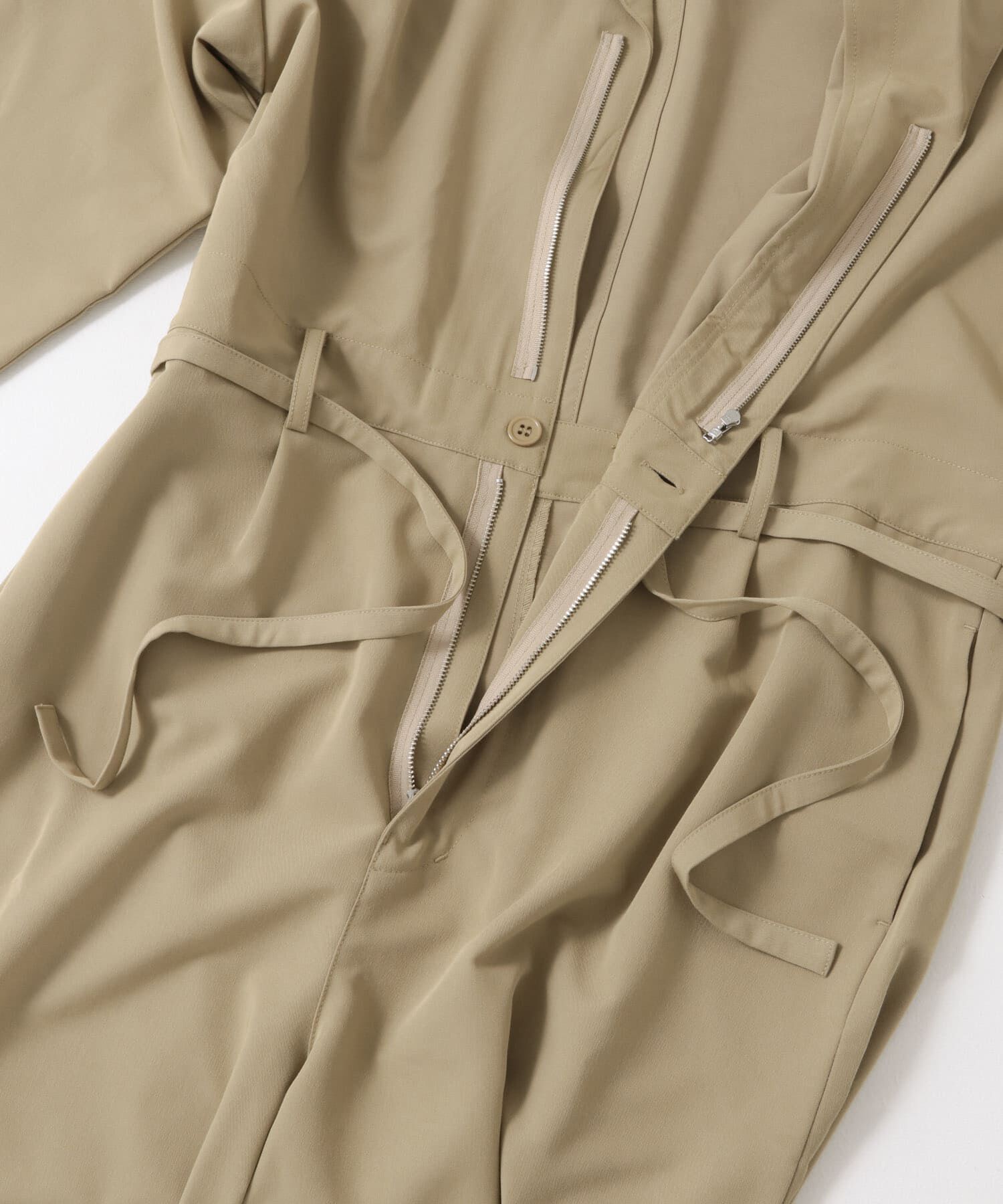 SENSE OF PLACE by URBAN RESEARCH「ベルトテッドジャンプスーツ」|オールインワン|