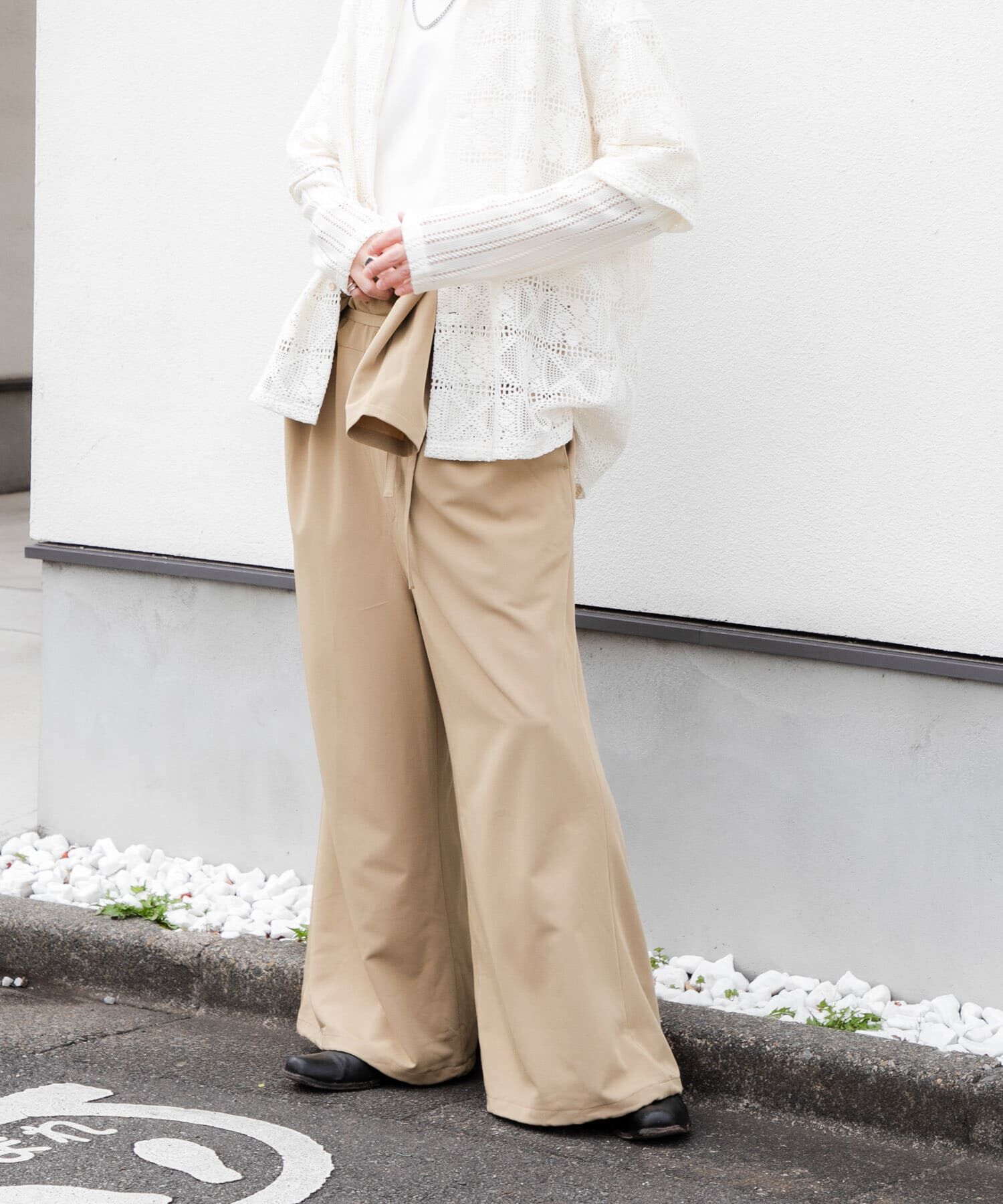 SENSE OF PLACE by URBAN RESEARCH「ベルトテッドジャンプスーツ」|オールインワン|