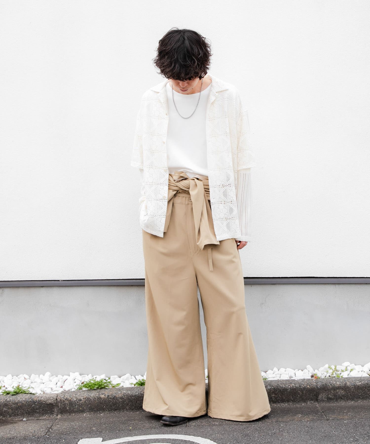 SENSE OF PLACE by URBAN RESEARCH「ベルトテッドジャンプスーツ」|オールインワン|