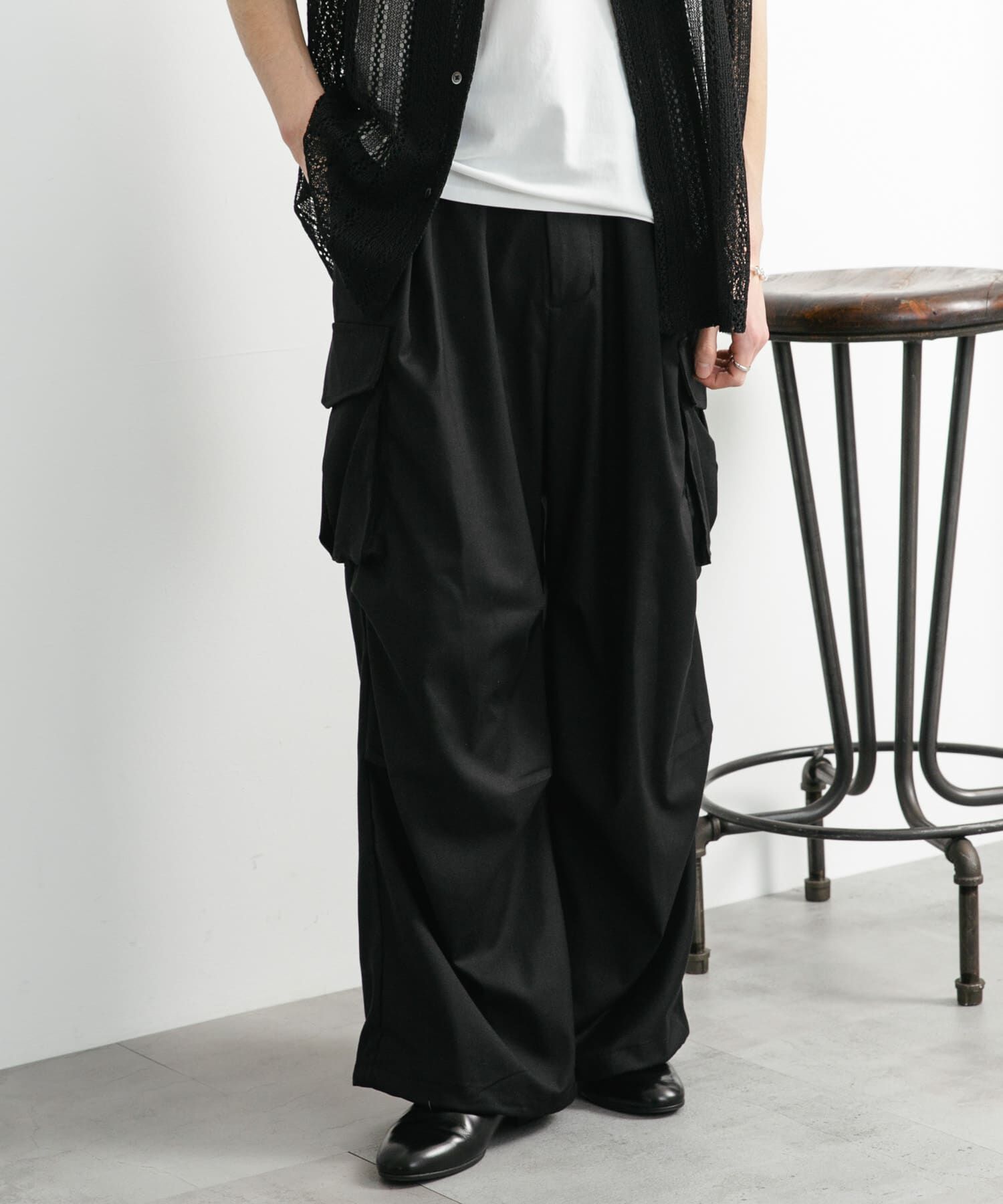 SENSE OF PLACE by URBAN RESEARCH「『ユニセックス』ワイドカーゴパンツ」|その他|