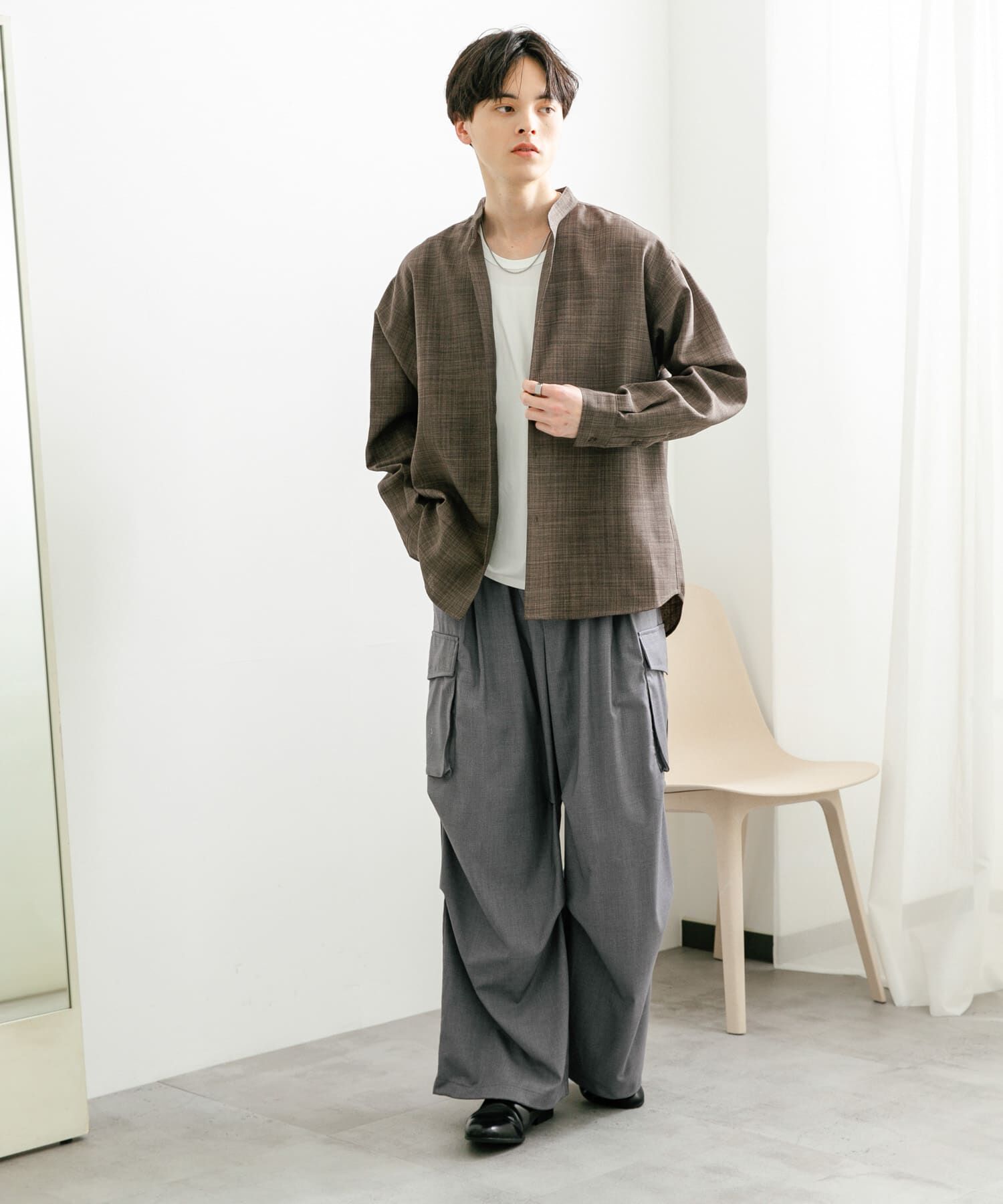 SENSE OF PLACE by URBAN RESEARCH「『ユニセックス』ワイドカーゴパンツ」|その他|