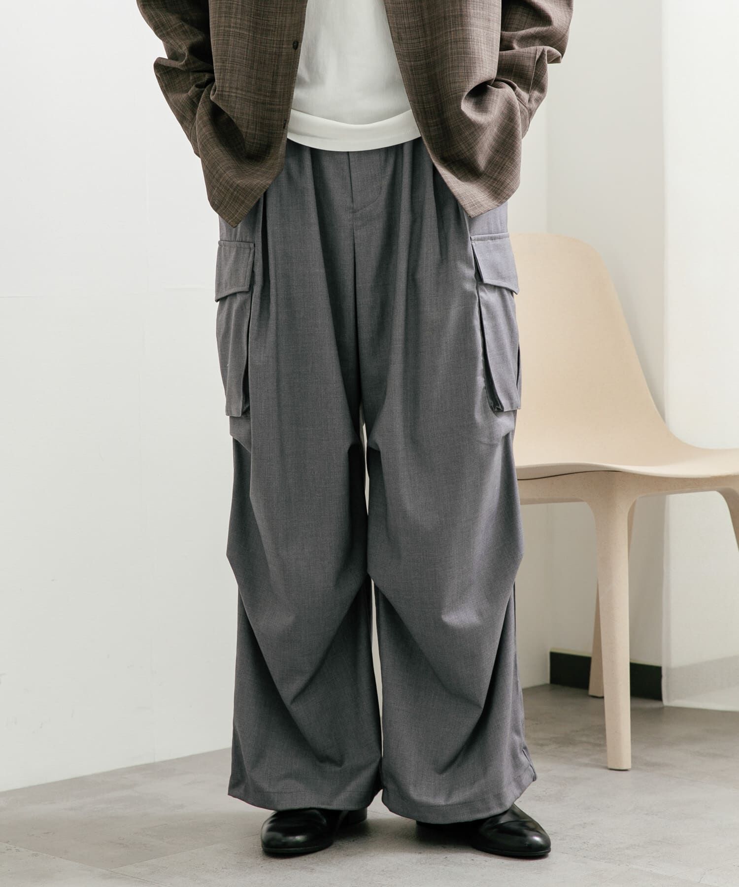 SENSE OF PLACE by URBAN RESEARCH「『ユニセックス』ワイドカーゴパンツ」|その他|