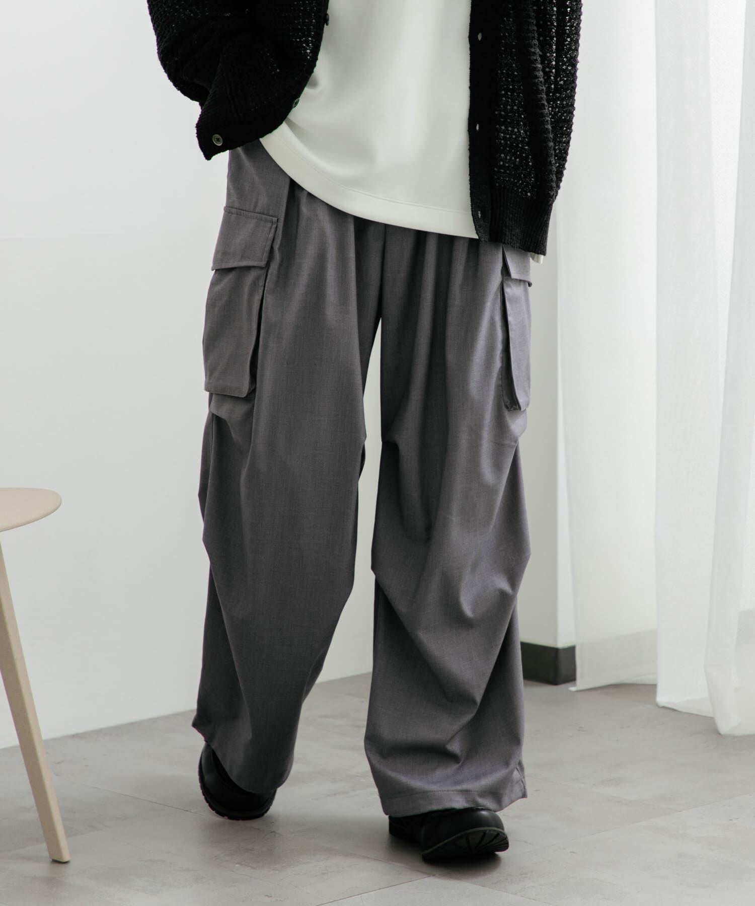 SENSE OF PLACE by URBAN RESEARCH「『ユニセックス』ワイドカーゴパンツ」|その他|