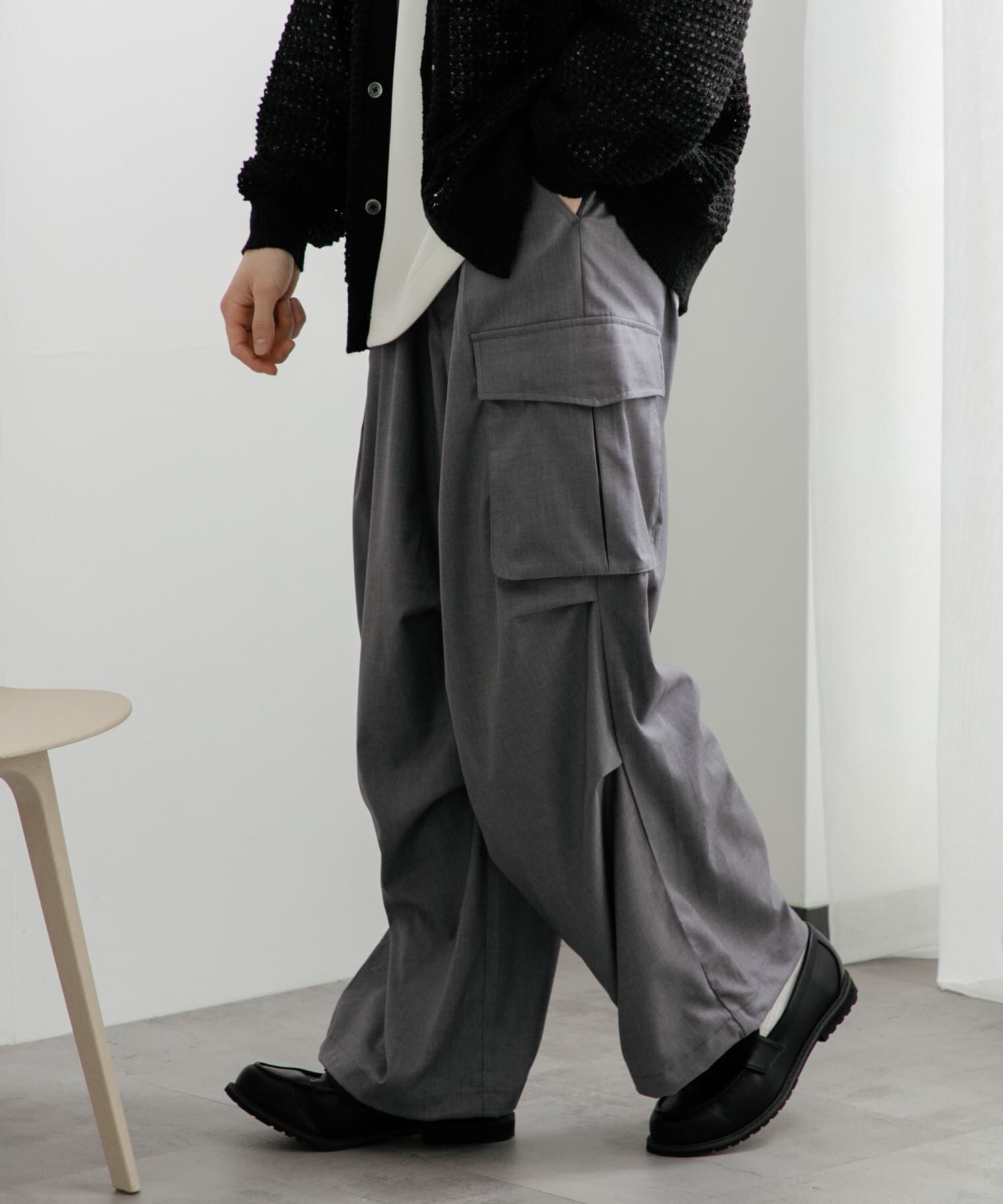 SENSE OF PLACE by URBAN RESEARCH「『ユニセックス』ワイドカーゴパンツ」|その他|