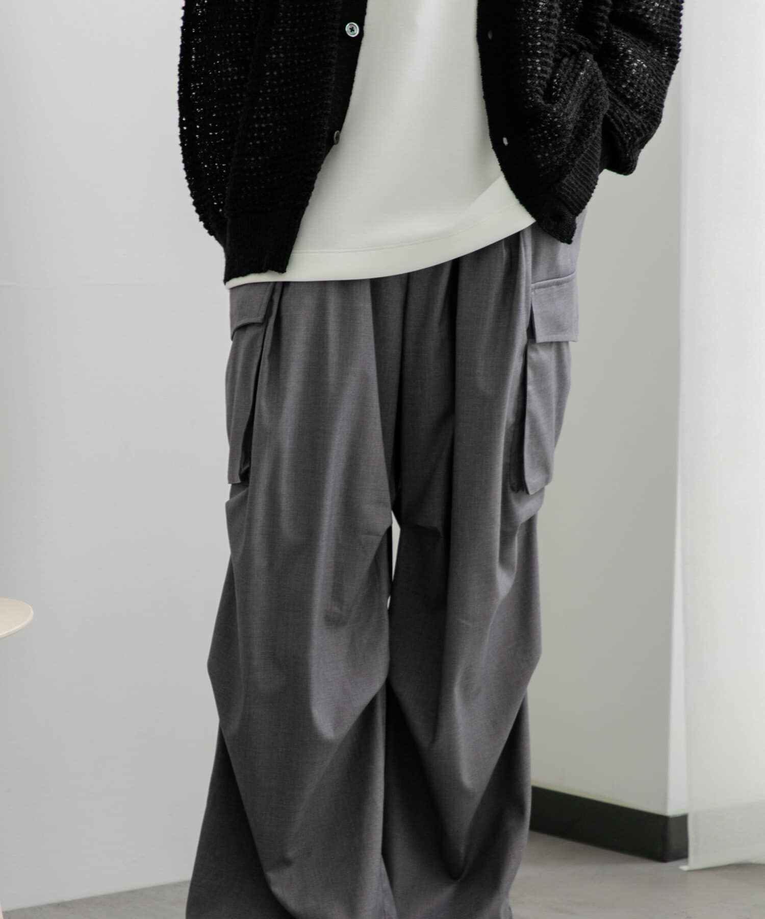 SENSE OF PLACE by URBAN RESEARCH「『ユニセックス』ワイドカーゴパンツ」|その他|