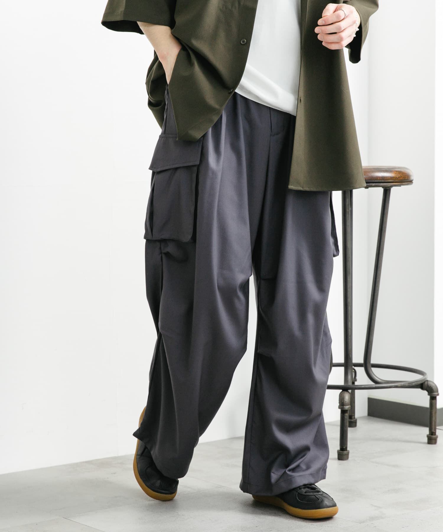 SENSE OF PLACE by URBAN RESEARCH「『ユニセックス』ワイドカーゴパンツ」|その他|