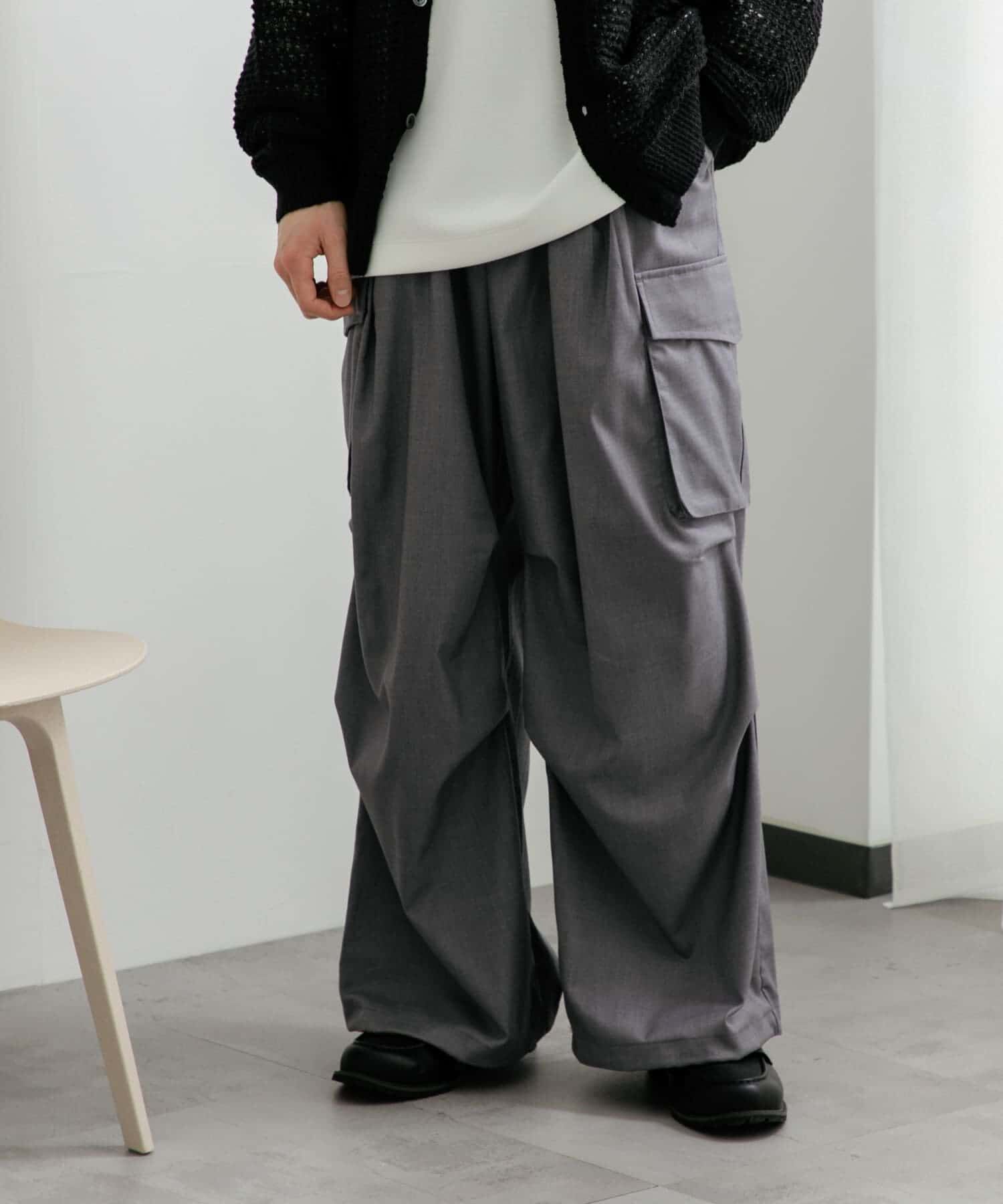SENSE OF PLACE by URBAN RESEARCH「『ユニセックス』ワイドカーゴパンツ」|その他|
