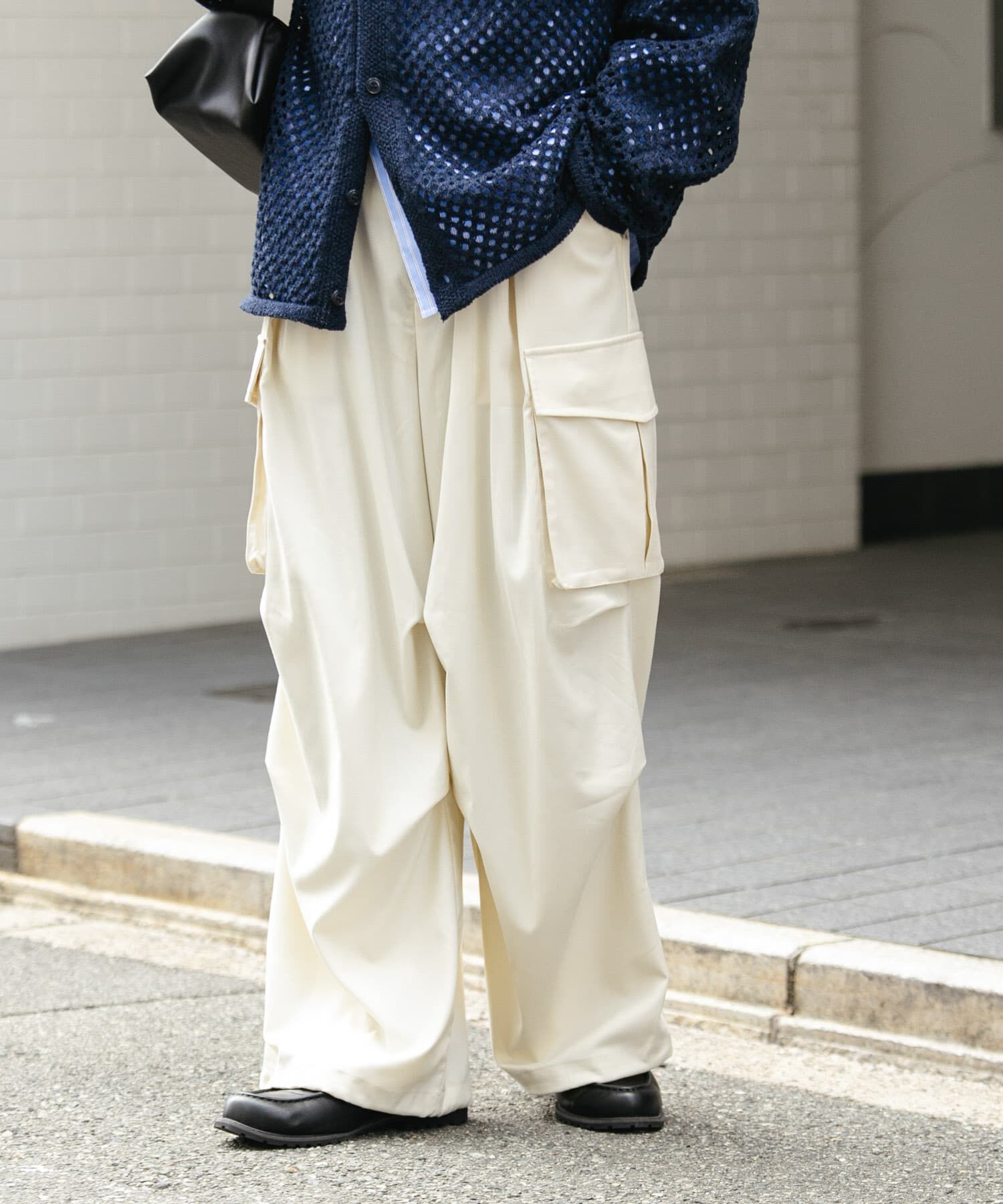 SENSE OF PLACE by URBAN RESEARCH「『ユニセックス』ワイドカーゴパンツ」|その他|