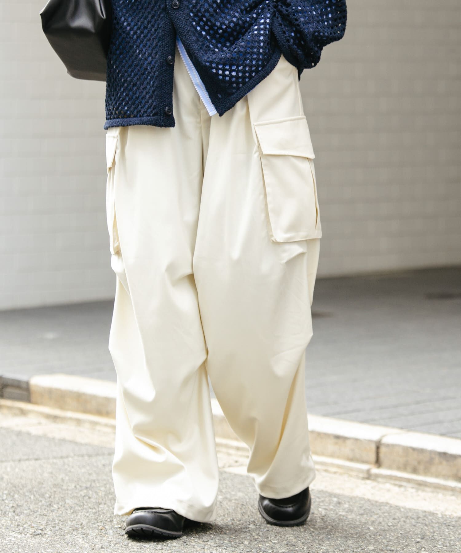 SENSE OF PLACE by URBAN RESEARCH「『ユニセックス』ワイドカーゴパンツ」|その他|