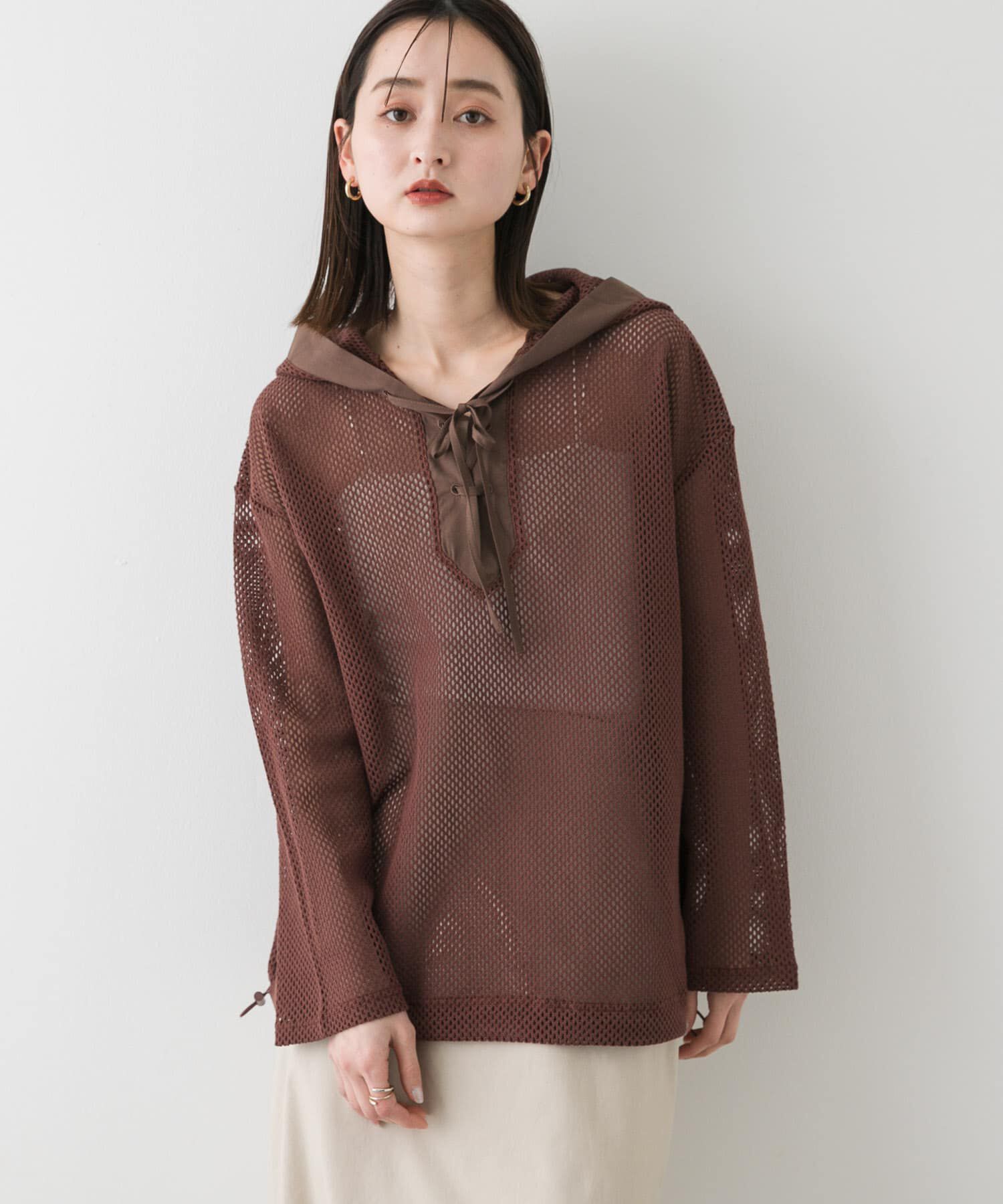 SENSE OF PLACE by URBAN RESEARCH「フーデットメッシュトップ」|その他|