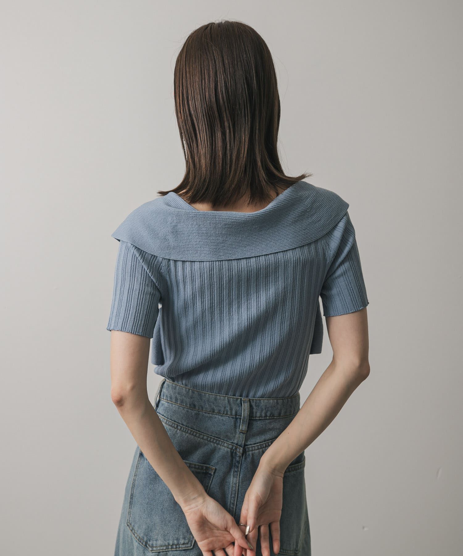 SENSE OF PLACE by URBAN RESEARCH「ツイストランダムリブセーター」|ニット・セーター|