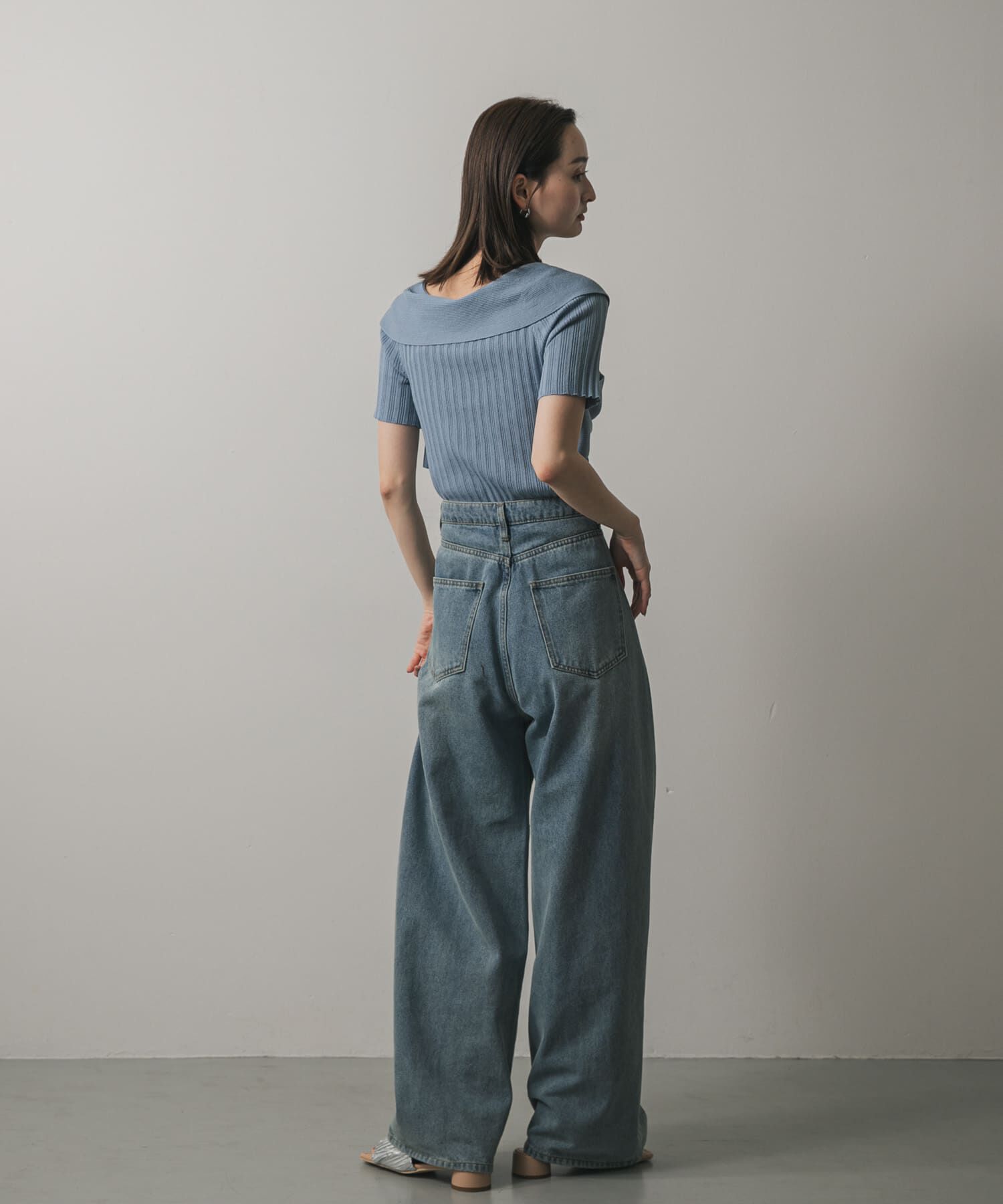 SENSE OF PLACE by URBAN RESEARCH「ツイストランダムリブセーター」|ニット・セーター|