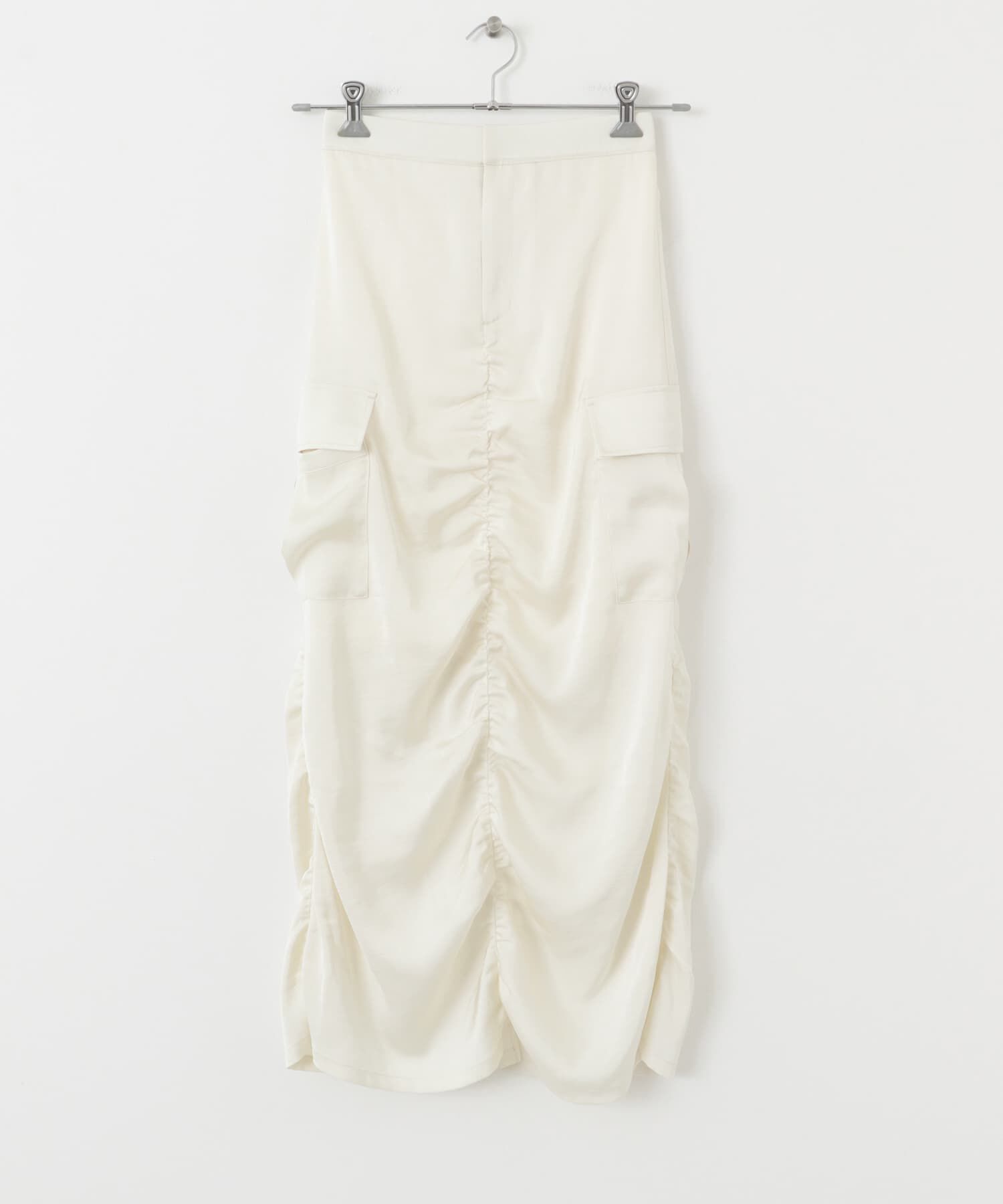 SENSE OF PLACE by URBAN RESEARCH「サテンサイドポケットスカート」|スカート|