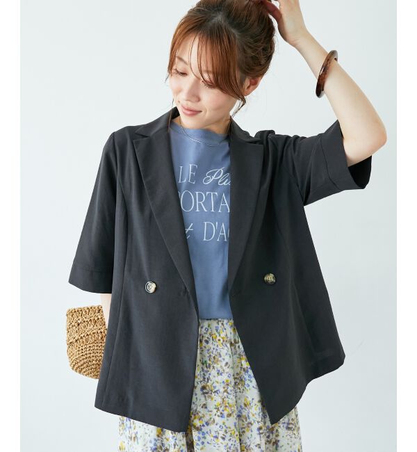  「《手洗い可能》Le plusロゴTシャツ」|Tシャツ・カットソー|